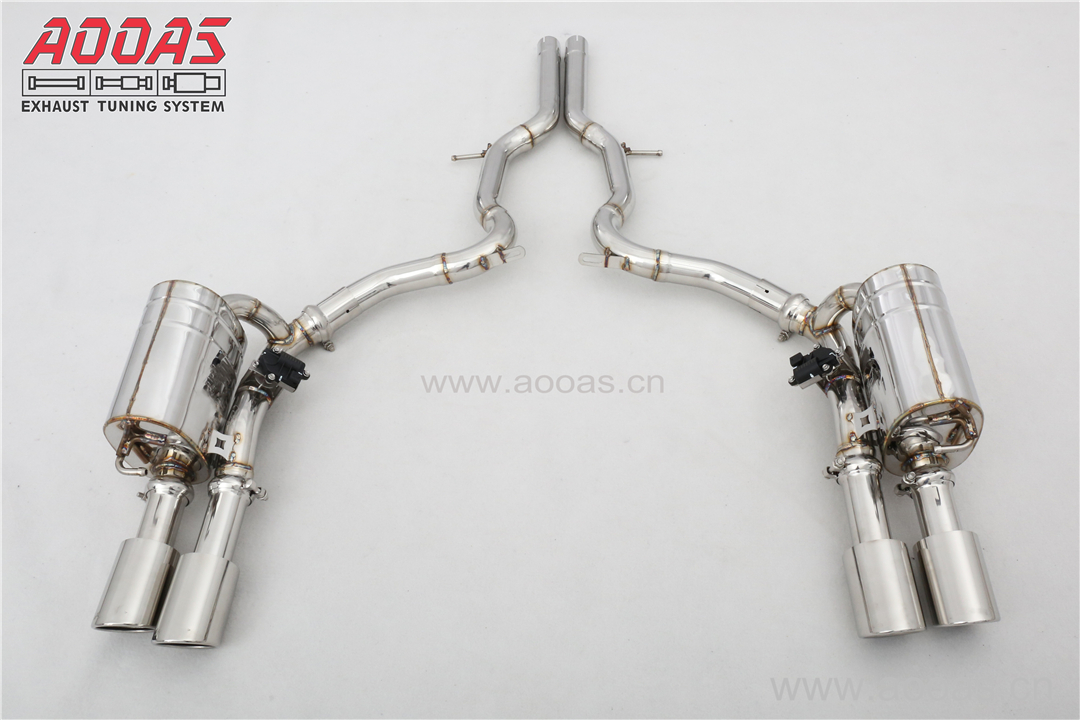 PORSCHE PANAMERA 971 3.0T All SS304 / Front Pipe + All SS304 / Valvetronic Catback System